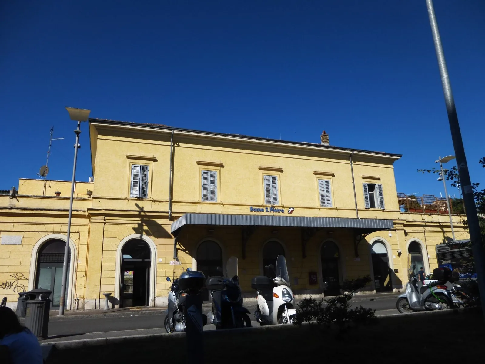 La stazione di Roma San Pietro